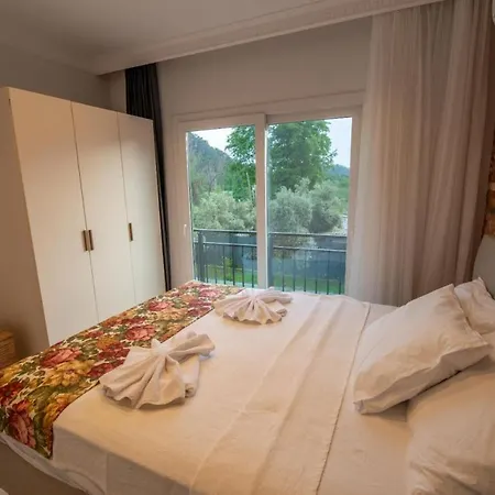 Breathtaking Duplex Close To Inlice With Private Pool And Backyard In Fethiye *