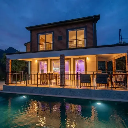 Breathtaking Duplex Close To Inlice With Private Pool And Backyard In Fethiye Gocek (Fethiye)